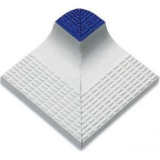 Плитка бордюрная угловая с поручнем Serapool Petit Carre кобальт, 125х125 мм (31207) Плитка бордюрная угловая с поручнем Serapool Petit Carre кобальт, 125х125 мм (31207)