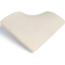 Плитка бордюрная угловая Serapool 40x40 мм, белый (60223) Плитка бордюрная угловая Serapool 40x40 мм, белый (60223)