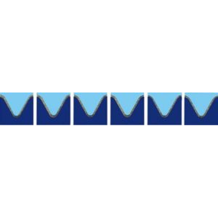 Мозаика фарфоровая Serapool Волна 50x50 мм, кобальт, светло-голубой (80151-В) Мозаика фарфоровая Serapool Волна 50x50 мм, кобальт, светло-голубой (80151-В)