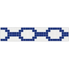 Мозаика фарфоровая Serapool 50x50 мм, кобальт, белый (80161.3) Мозаика фарфоровая Serapool 50x50 мм, кобальт, белый (80161.3)