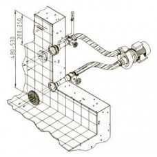 Комплект насосный Hugo Lahme Combi Whirl 1, 2,2 кВт (8690020)