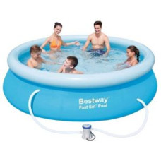 Надувной бассейн Bestway Fast Set 305х76 с картриджным фильтром (57270)