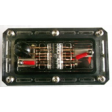 Электрод из справа меди/серебра Necon MINI Combi в корпусе (3 пластины Ag; 4 пластины Cu)