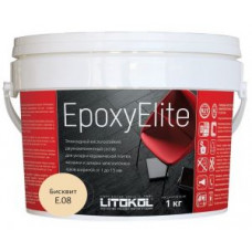 Затирочная смесь Litokol EpoxyElite двухкомпонентная эпоксидная E.08 (бисквит) 1 кг