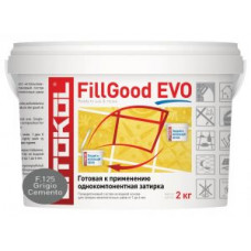 Затирочная смесь полиуретановая Litokol Fillgood EVO F.125 (Grigio Cemento) 2 кг