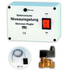 Блок управления уровнем воды OSF Skimmer-Regler с датчиком KF-3, кабель 2,5 м с электромагнитым клапаном 1/2" (313.000.0074)