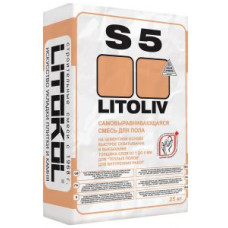 Смесь для выравнивания Litokol Litoliv S5 (розово-серый) 25 кг