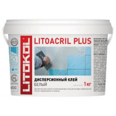 Клей дисперсионный Litokol Litoacril plus (белый) 1 кг