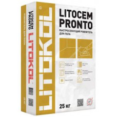 Ровнитель для пола цементный Litokol Litocem Pronto (серый) 25 кг