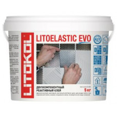 Клей двухкомпонентный Litokol Litoelastic EVO (белый) 5 кг