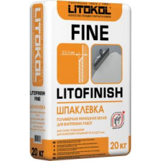 Смесь шпаклевочная финишная Litokol Litofinish Fine EVO (белый) 20 кг