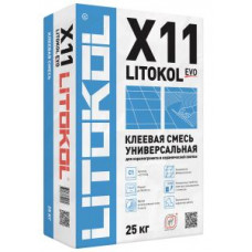 Смесь клеевая Litokol X11 EVO (серый) 25 кг