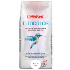 Затирочная смесь цементная Litokol Litocolor L.00 (белая) 20 кг