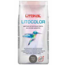 Затирочная смесь цементная Litokol Litocolor L.12 (тёмно-серая) 20 кг