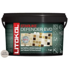 Затирочная смесь эпоксидная антибактериальная Litokol Starlike Defender EVO S.202 (Naturale) 1 кг