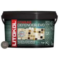 Затирочная смесь эпоксидная антибактериальная Litokol Starlike Defender EVO S.232 (Cuoio) 1 кг