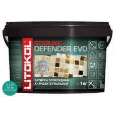 Затирочная смесь эпоксидная антибактериальная Litokol Starlike Defender EVO S.410 (Verde Smeraldo) 1 кг