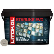 Затирочная смесь эпоксидная Litokol Starlike EVO S.113 (Neutro) 2,5 кг