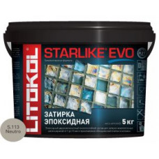 Затирочная смесь эпоксидная Litokol Starlike EVO S.113 (Neutro) 5 кг