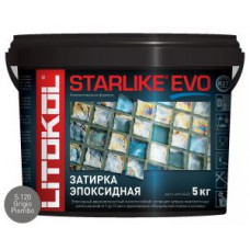 Затирочная смесь эпоксидная Litokol Starlike EVO S.120 (Grigio Piombo) 5 кг