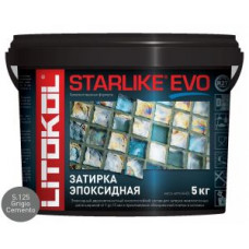 Затирочная смесь эпоксидная Litokol Starlike EVO S.125 (Grigio Cemento) 5 кг