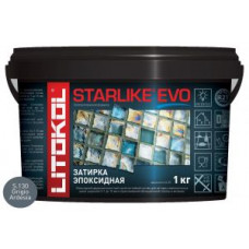 Затирочная смесь эпоксидная Litokol Starlike EVO S.130 (Grigio Ardesia) 1 кг