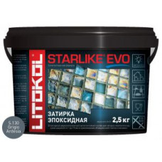 Затирочная смесь эпоксидная Litokol Starlike EVO S.130 (Grigio Ardesia) 2,5 кг