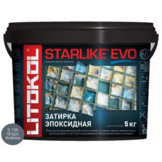 Затирочная смесь эпоксидная Litokol Starlike EVO S.130 (Grigio Ardesia) 5 кг