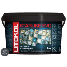 Затирочная смесь эпоксидная Litokol Starlike EVO S.140 (Nero Grafite) 1 кг