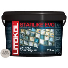 Затирочная смесь эпоксидная Litokol Starlike EVO S.202 (Naturale) 2,5 кг