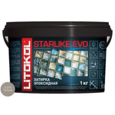 Затирочная смесь эпоксидная Litokol Starlike EVO S.215 (Tortora) 1 кг