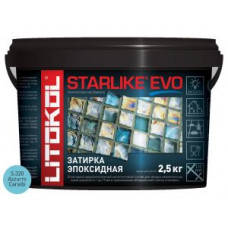 Затирочная смесь эпоксидная Litokol Starlike EVO S.320 (Azzurro Caraibi) 2,5 кг