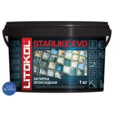 Затирочная смесь эпоксидная Litokol Starlike EVO S.350 (Blu Zaffiro) 1 кг