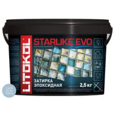 Затирочная смесь эпоксидная Litokol Starlike EVO S.400 (Verde Salvia) 2,5 кг