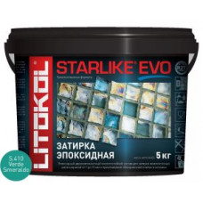 Затирочная смесь эпоксидная Litokol Starlike EVO S.410 (Verde Smeraldo) 5 кг