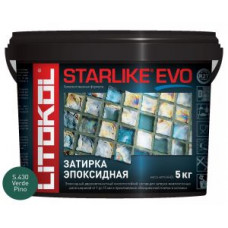 Затирочная смесь эпоксидная Litokol Starlike EVO S.430 (Verde Pino) 5 кг