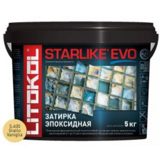 Затирочная смесь эпоксидная Litokol Starlike EVO S.600 (Giallo Vaniglia) 5 кг