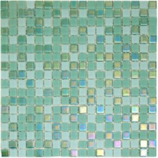 Мозаика стеклянная Imagine Lab бирюзовая (YHT486) Мозаика стеклянная Imagine Lab бирюзовая (YHT486)