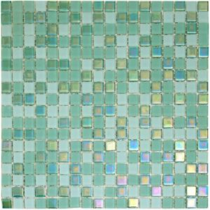 Мозаика стеклянная Imagine Lab бирюзовая (YHT486) Мозаика стеклянная Imagine Lab бирюзовая (YHT486)