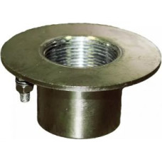 Адаптер для подключения пылесоса  95 мм Runwill Pools под плитку нержавеющая сталь AISI-304 (Р7-14)