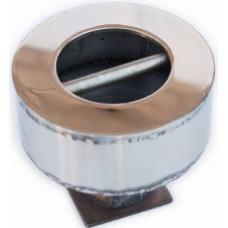 Анкер крепления с перекладиной для разделительных дорожек ПТК Спорт, под плитку, нержавеющая сталь AISI-316 (001-0040)