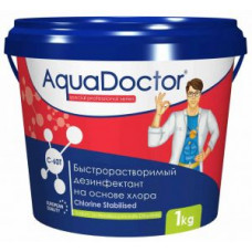 Быстрый стабилизированный хлор в таблетках 20 гр. AquaDoctor C-60T, 1 кг
