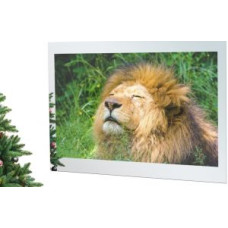 Влагостойкий встраиваемый телевизор 75'' Avel Ultra HD (4K) зеркальный (AVS755SM, Mirror (2022) РУТ)