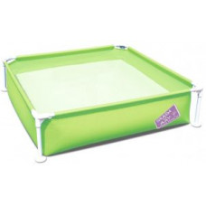Детский каркасный бассейн Bestway Frame Pool 122х122х30,5 Green (56217)
