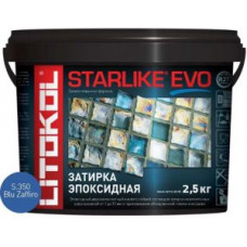 Затирочная смесь Litokol STARLIKE EVO Blue Zaffiro S.350 (cиний) 2,5 кг