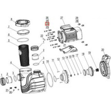 Болт M8 насоса Mayer Schwimmbad LX SGE (J21020096)