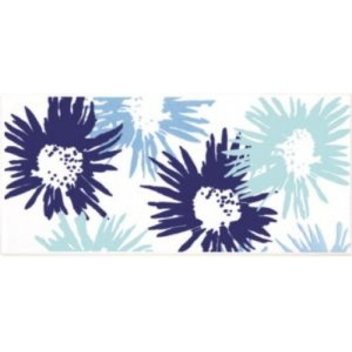 Плитка бордюрная Serapool Цветы, 125х250 мм (F8005) Плитка бордюрная Serapool Цветы, 125х250 мм (F8005)