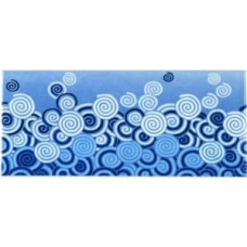 Плитка бордюрная Serapool Улитки, 125х250 мм (F8010) Плитка бордюрная Serapool Улитки, 125х250 мм (F8010)