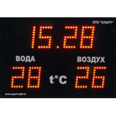 Часы-термометр CT-1.10-2t