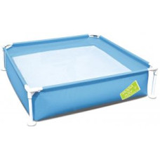 Детский каркасный бассейн Bestway Frame Pool 122х122х30,5 Blue (56217)